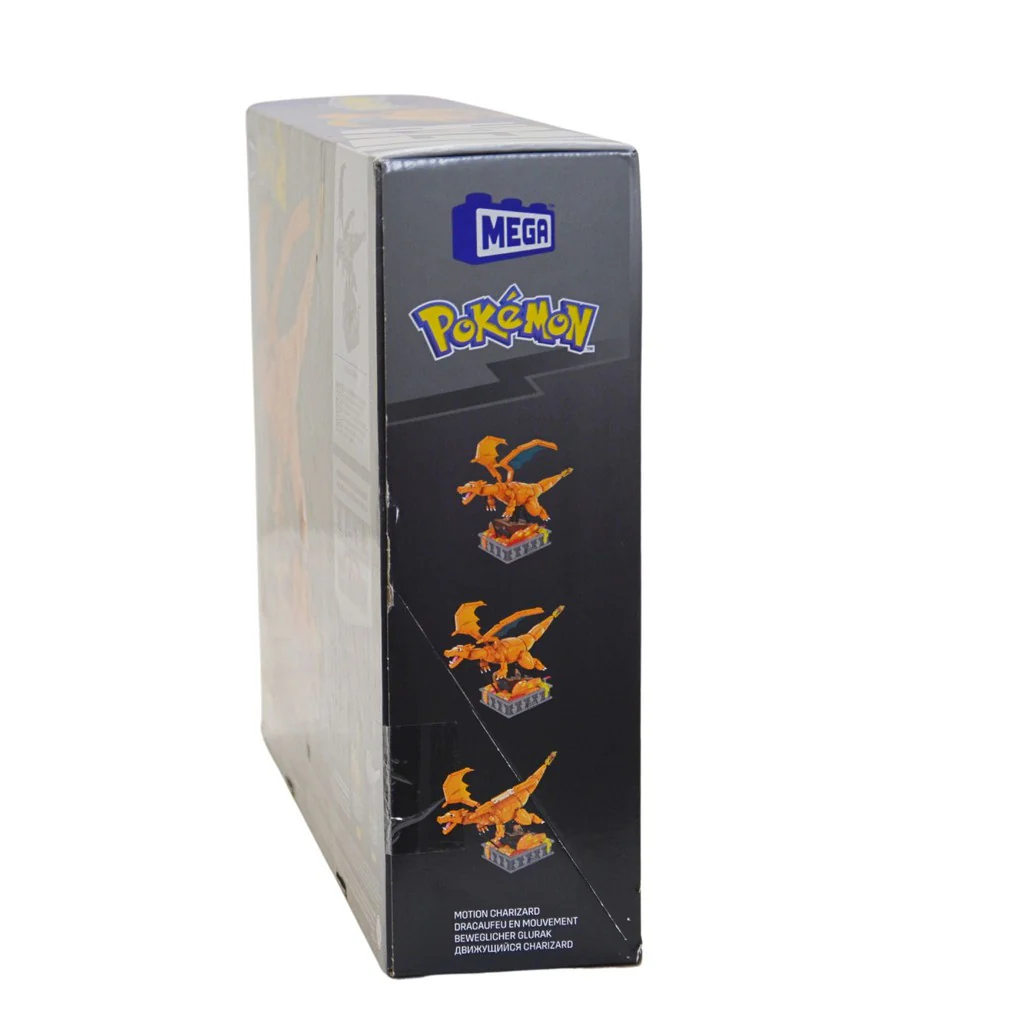 Mega Pokemon Charizard Building Kit with Motion (1664 Pcs) for Collectors - Image 6