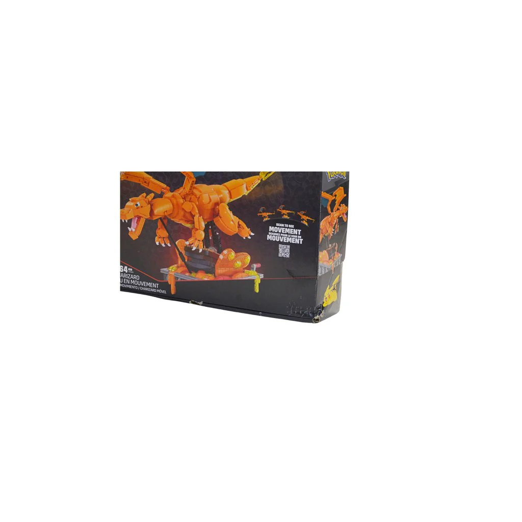 Mega Pokemon Charizard Building Kit with Motion (1664 Pcs) for Collectors - Image 9