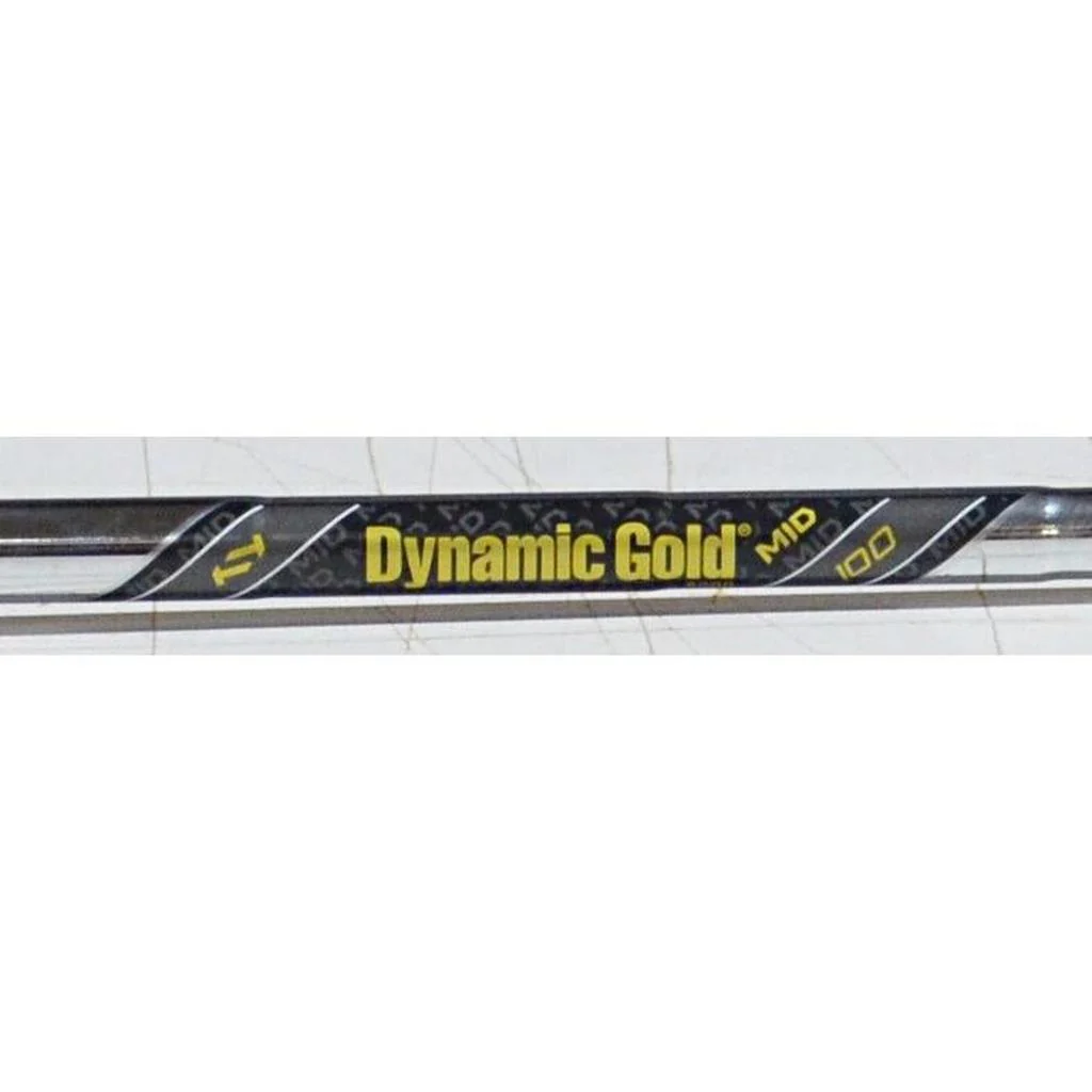 Mizuno Dynamic Gold Mid 100 Pro 245 Golf Iron Stiff Flex 7-Piece - Right Hand - Image 5