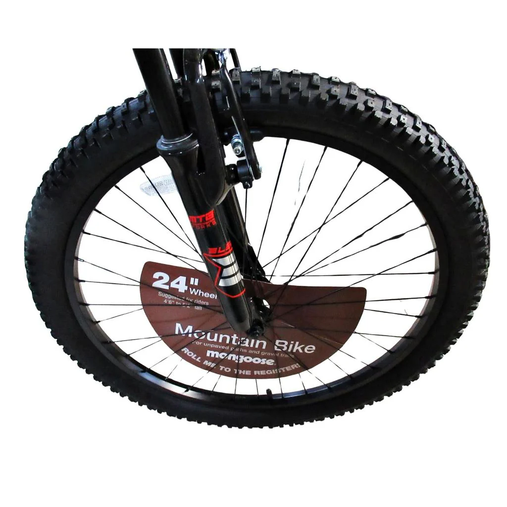 Mongoose Limestone 24" Mountain Bike Grey - Image 4