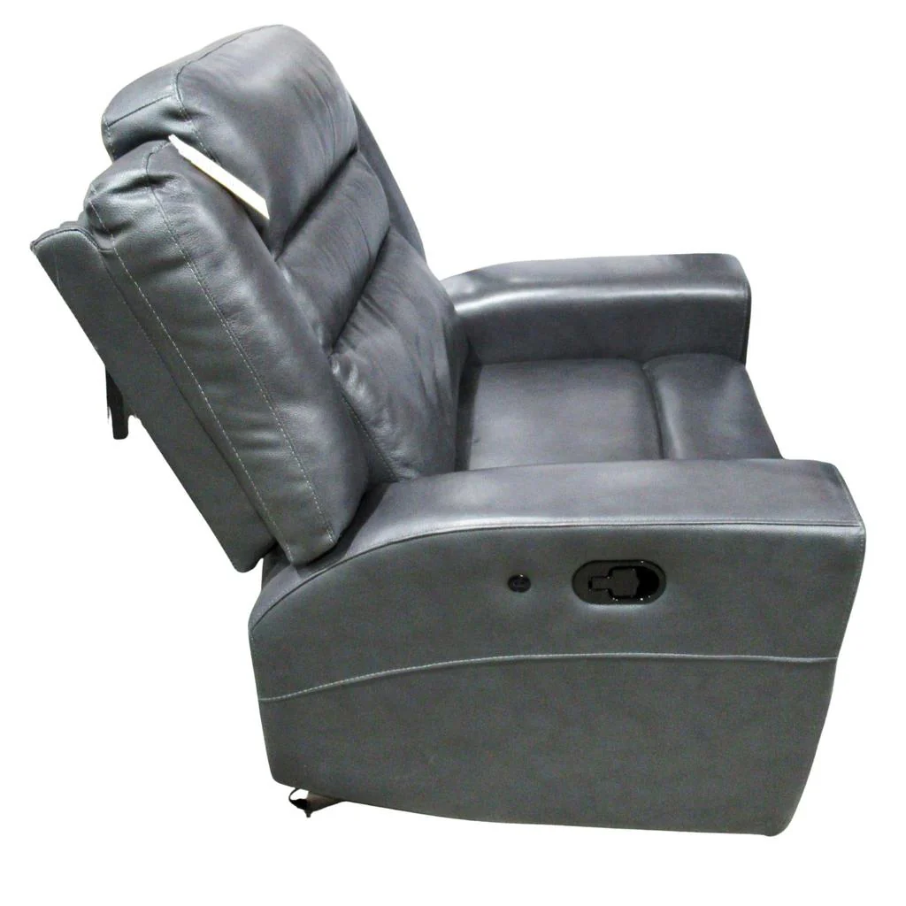 Monterrey Hills Top-grain Leather Recliner - Image 4