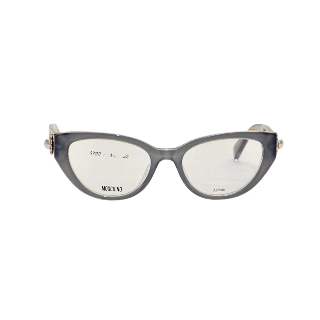 Moschino Women's MOS631 KB7 Glasses Grey with Clear lenses