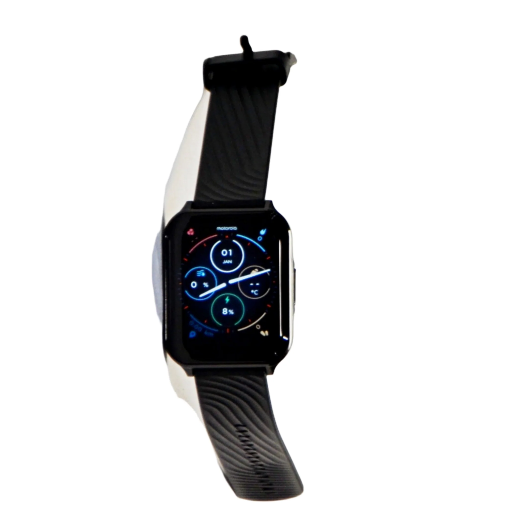 Motorola Moto Watch 70 Smartwatch with Heart Rate Monitor - Black - Image 2