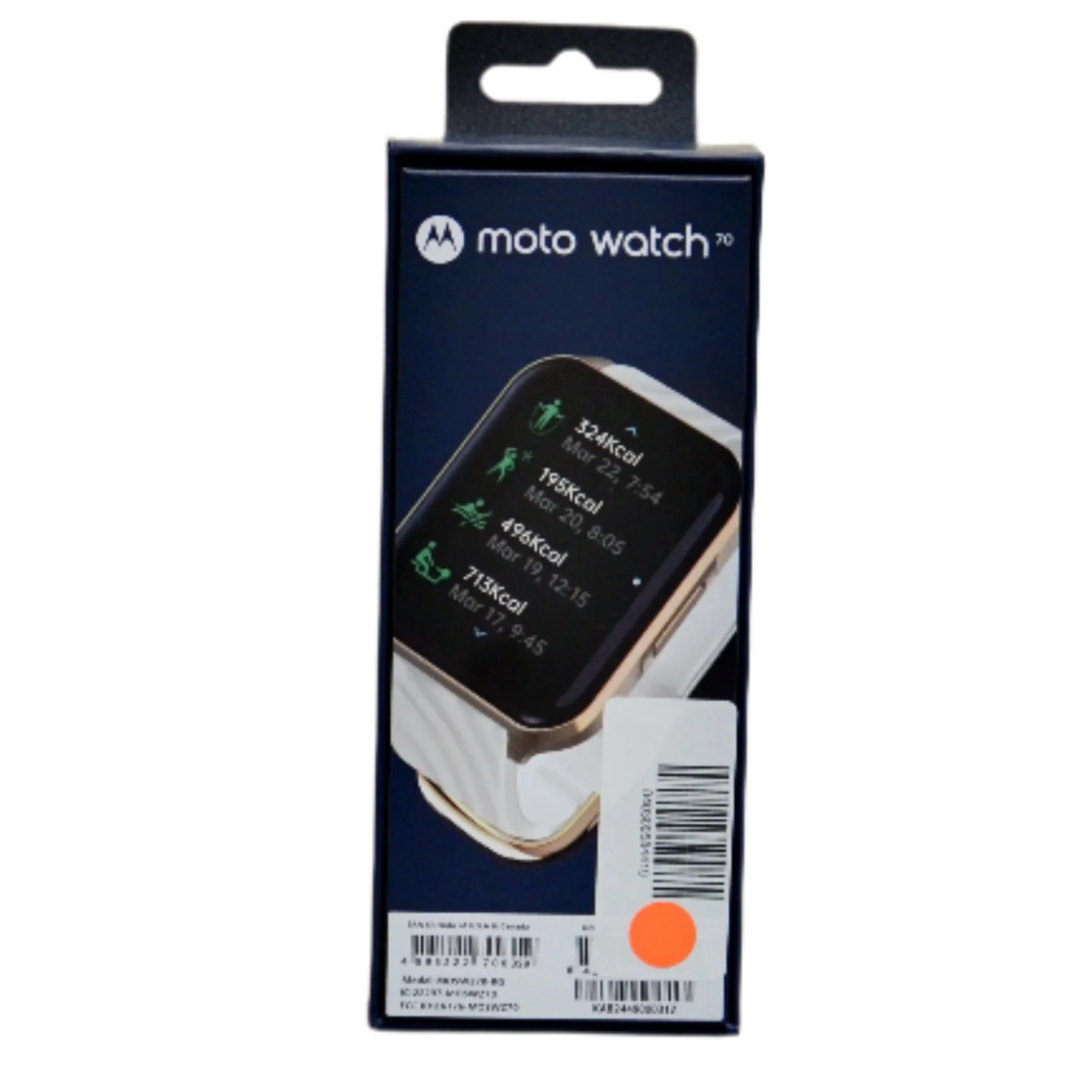 Motorola Moto70 Smartwatch with Heart Rate Monitor (Rose Gold-tone) - Image 7