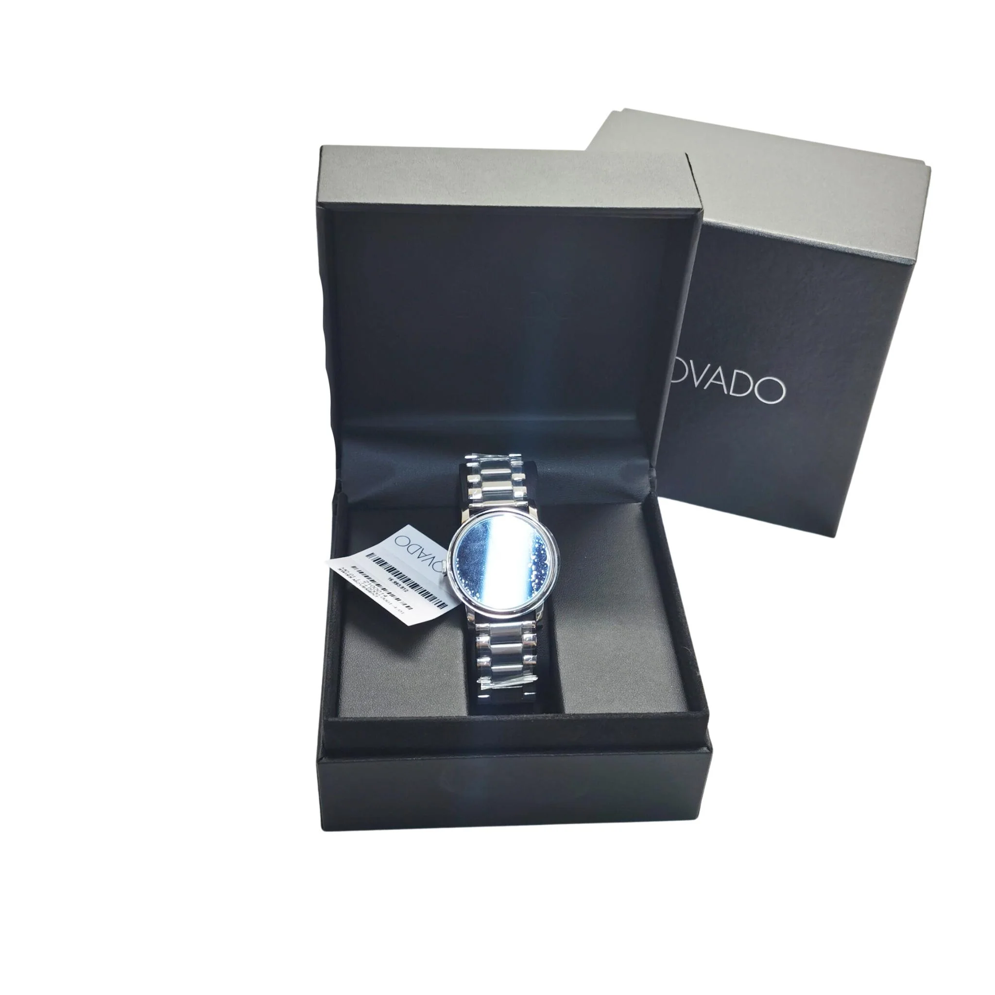 Movado Men's 2100014 Museum Black Dial Swiss Quartz Watch - Image 5