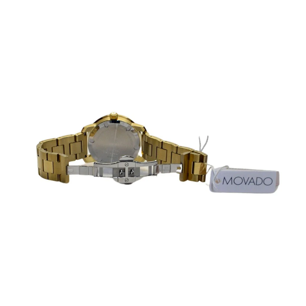 Movado Bold Ladies Watch Gold-tone Mesh - Image 5