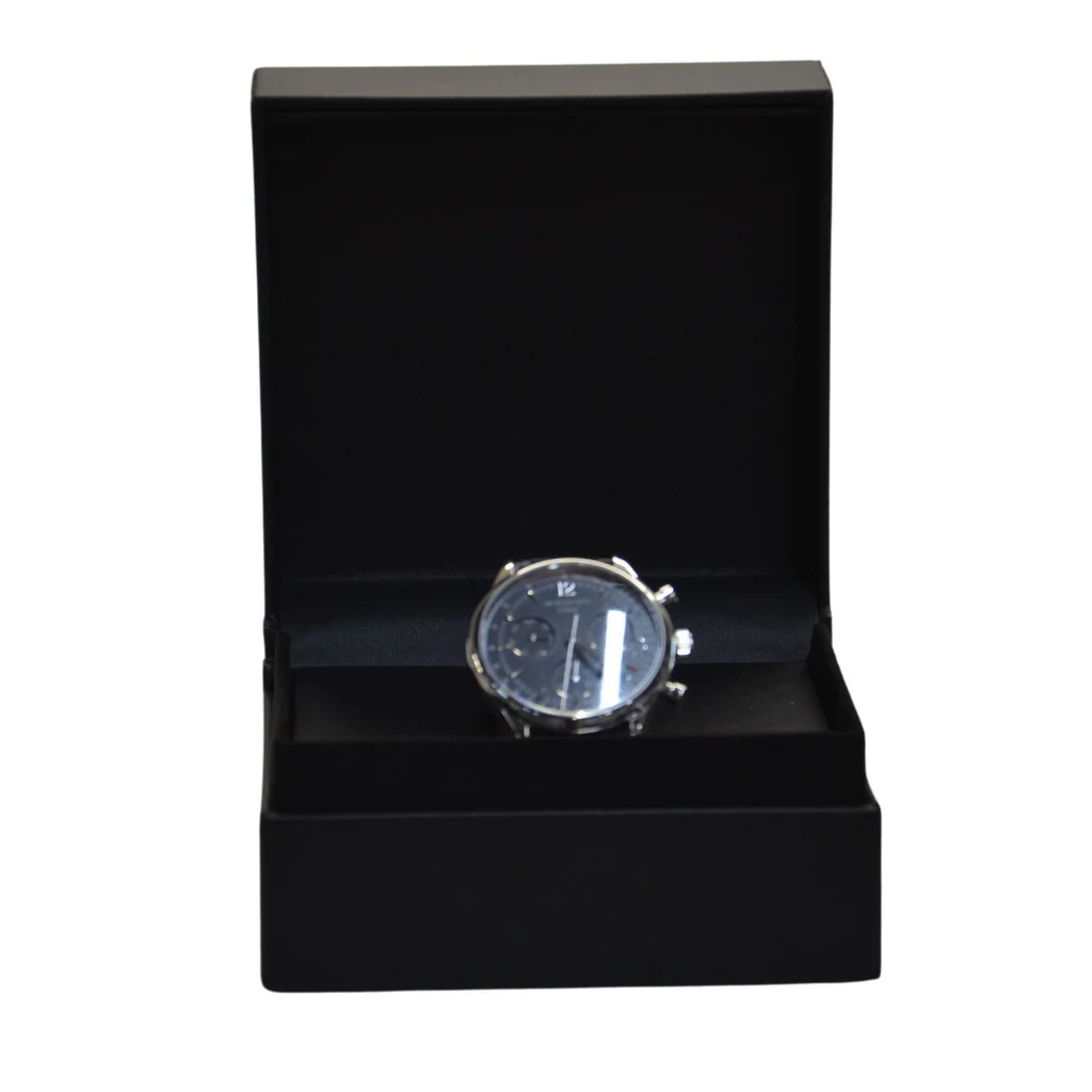 Movado Heritage Series Circa Quartz Men's Watch Black - Image 10