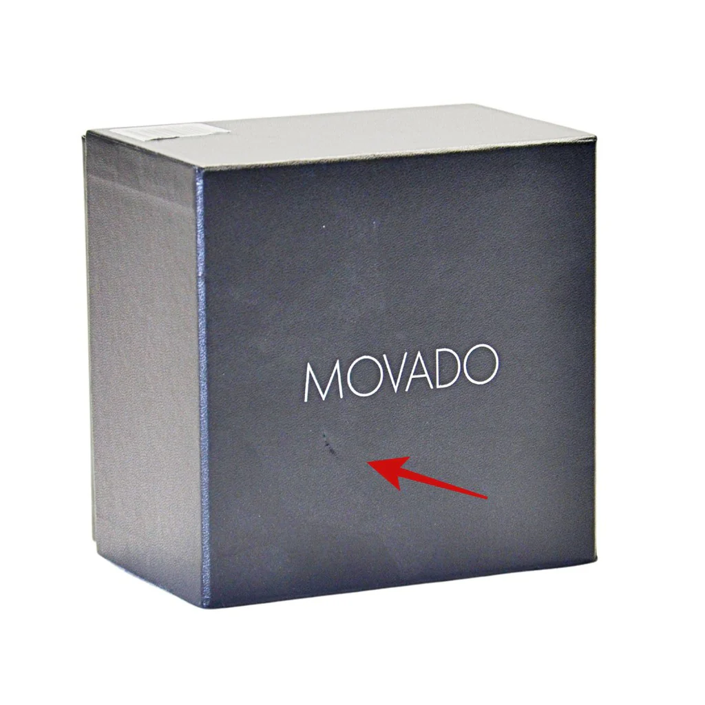 Movado Heritage Series Circa Quartz Men's Watch Black - Image 3