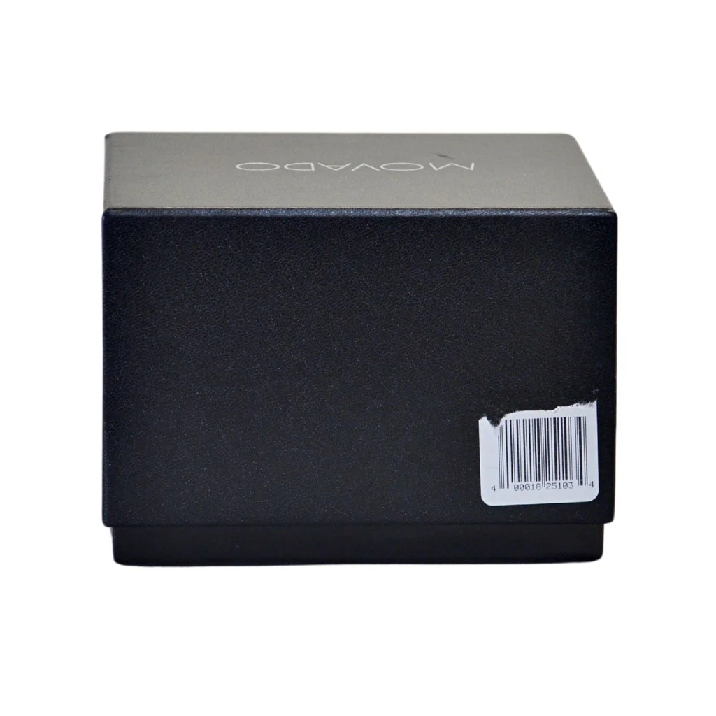 Movado Heritage Series Circa Quartz Men's Watch Black - Image 4