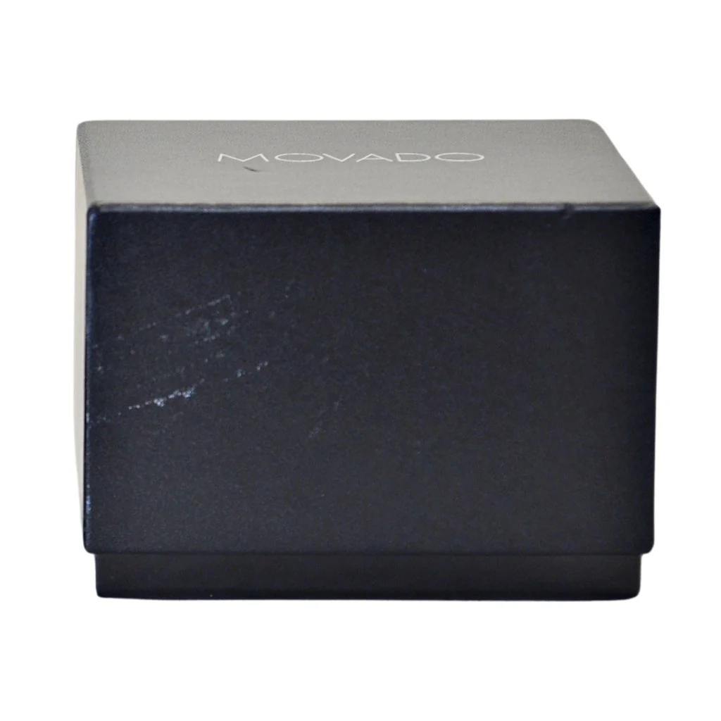 Movado Heritage Series Circa Quartz Men's Watch Black - Image 5
