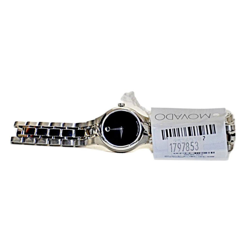 Movado Ladies Watch Silver 0606368 - Image 3