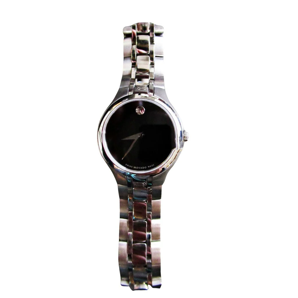Movado Ladies Watch Silver 0606558 - Image 3