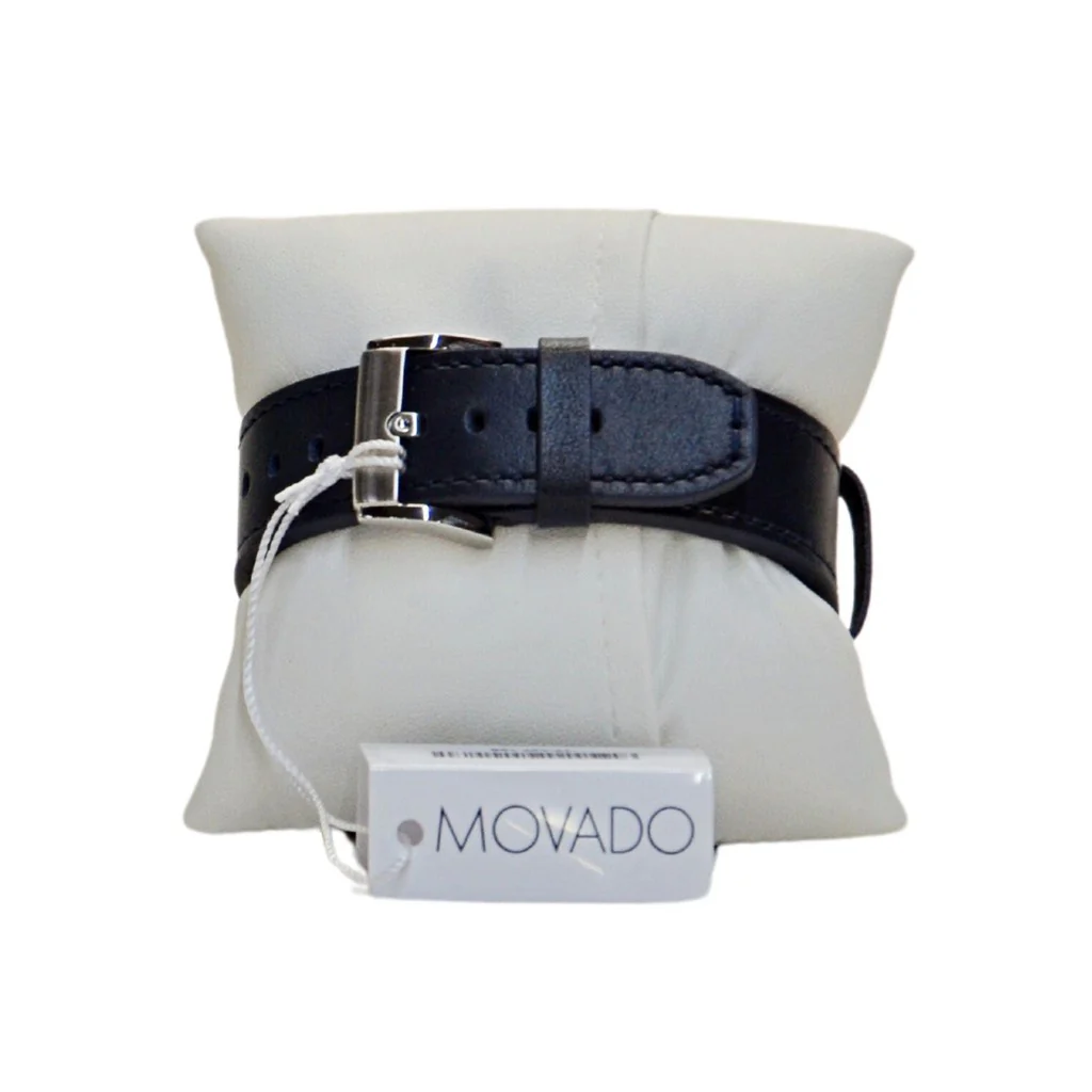 Movado Bold Men's 3600769 Sport Watch - Silver-tone w/navy band - Image 3