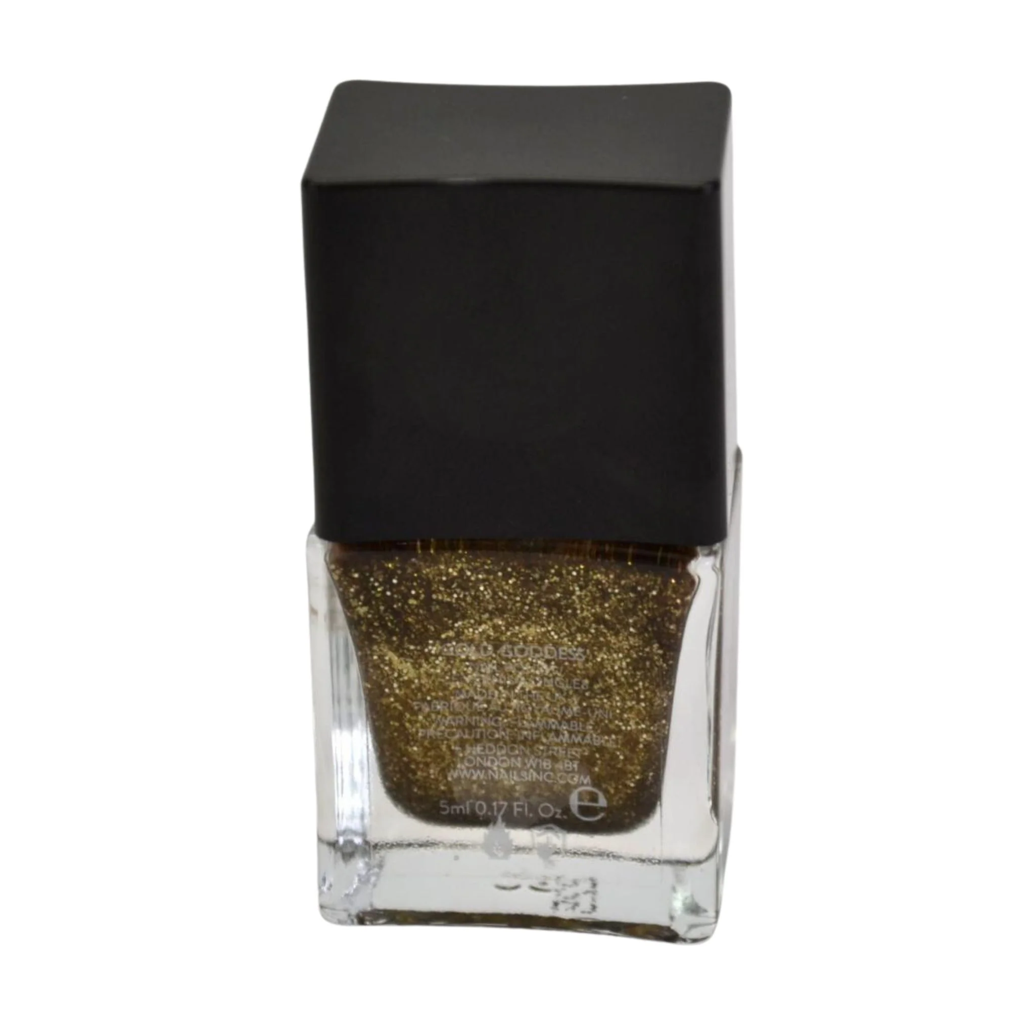 Nails Inc. Alice and Olivia Good Goddess 5ml -Gold Fleck - Image 4