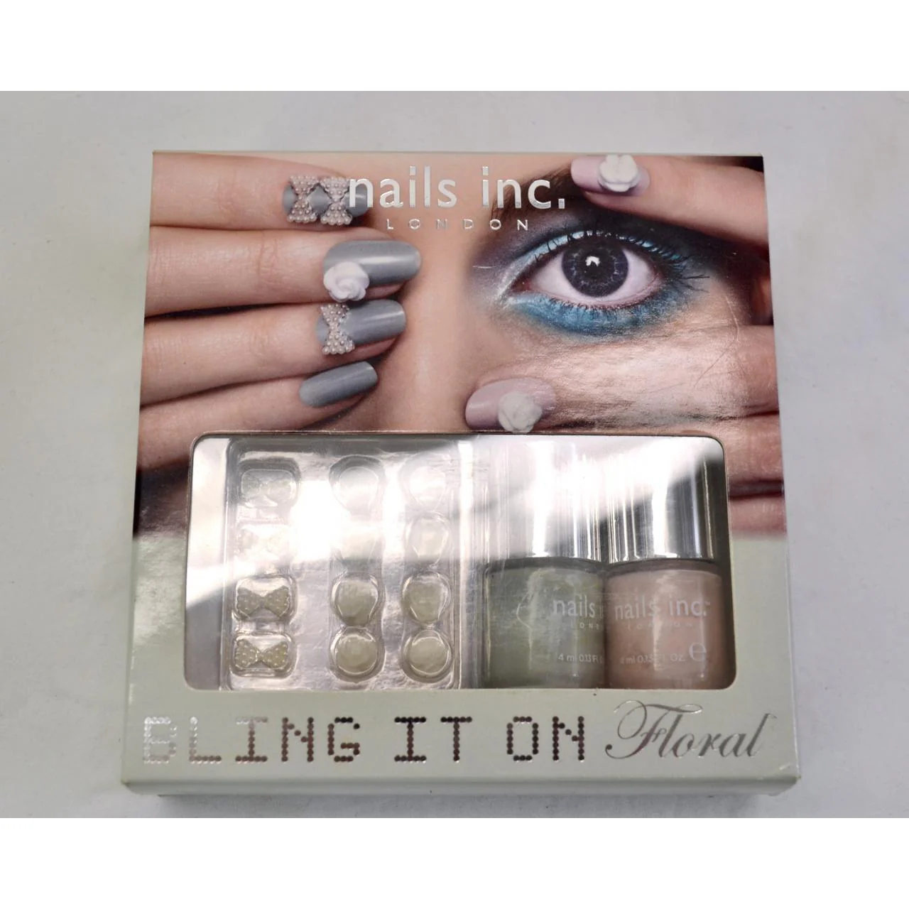 Nails Inc. London Bling It On Floral Spring Nail Kit - Image 2