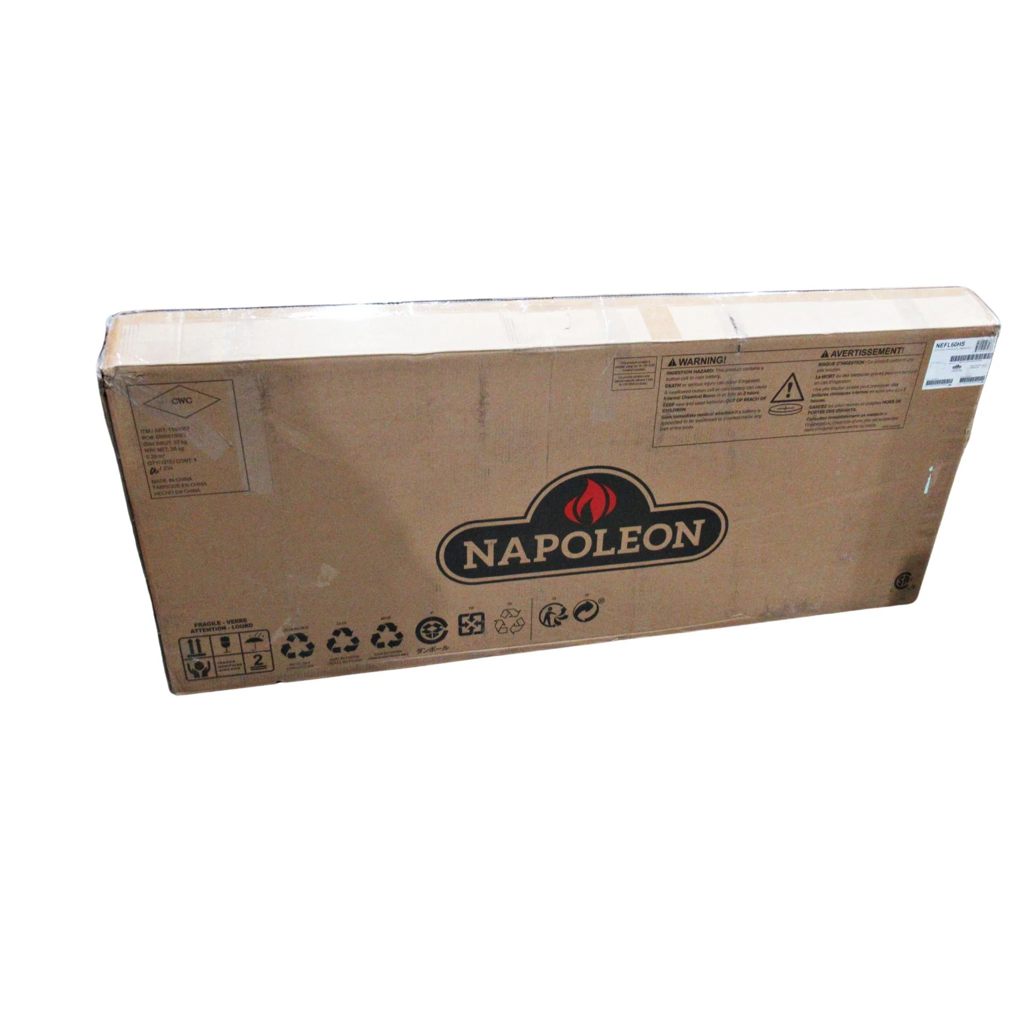 Napoleon NEFL60HS 60" Electric Fireplace - Image 4