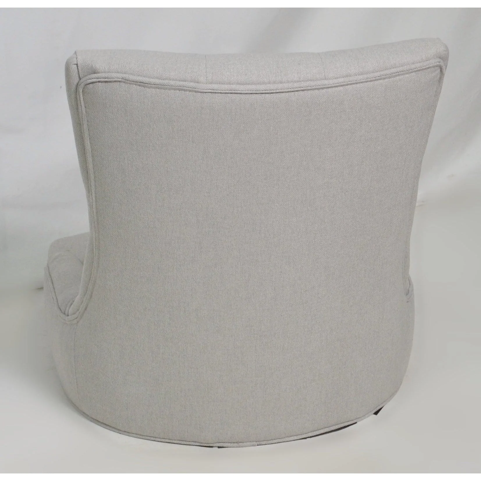 Noble House Hayden Light Grey Fabric Dining Chairs (Set of 2) - Image 4