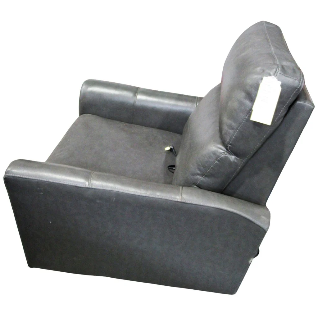 Northridge Home Dual Power Leather Recliner - Image 3