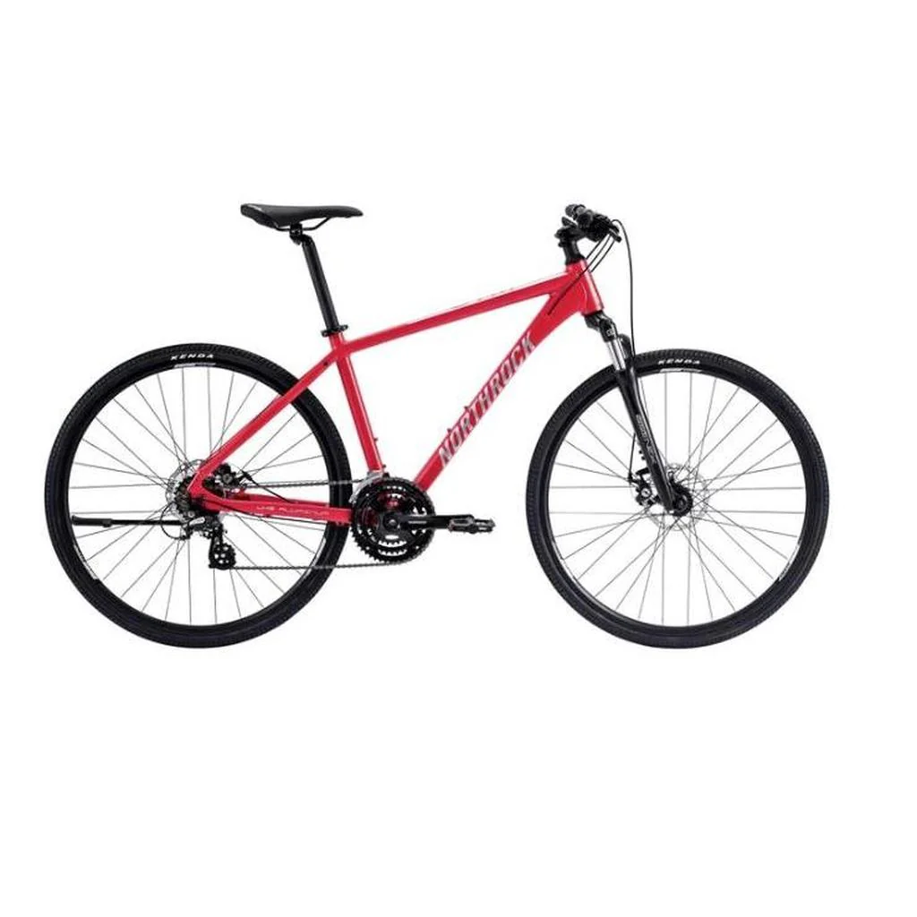Northrock CTM Ultimate Crossover Bike ( Red/ Silver)