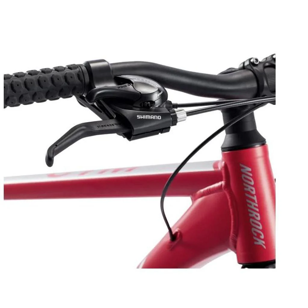Northrock CTM Ultimate Crossover Bike ( Red/ Silver) - Image 2