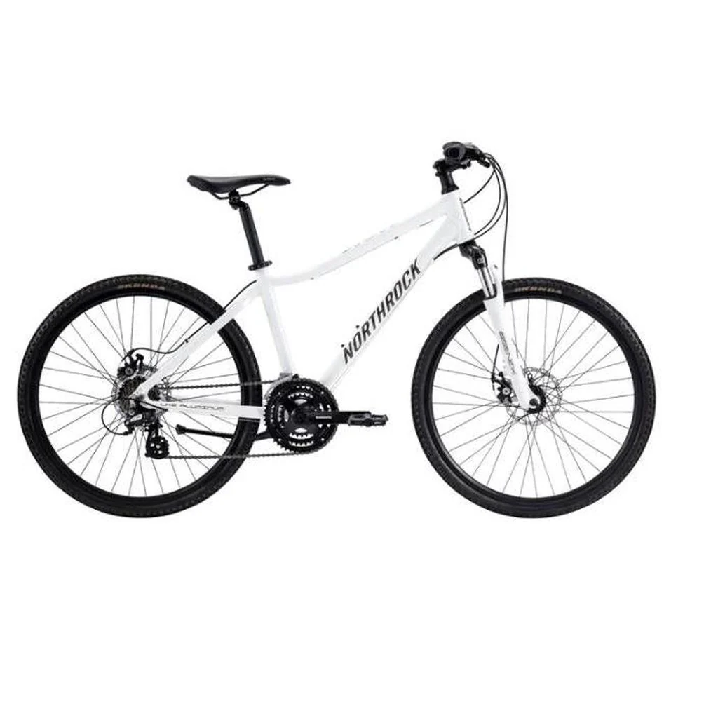 Northrock XCW Mountain Crossover Bike (White/ Black)