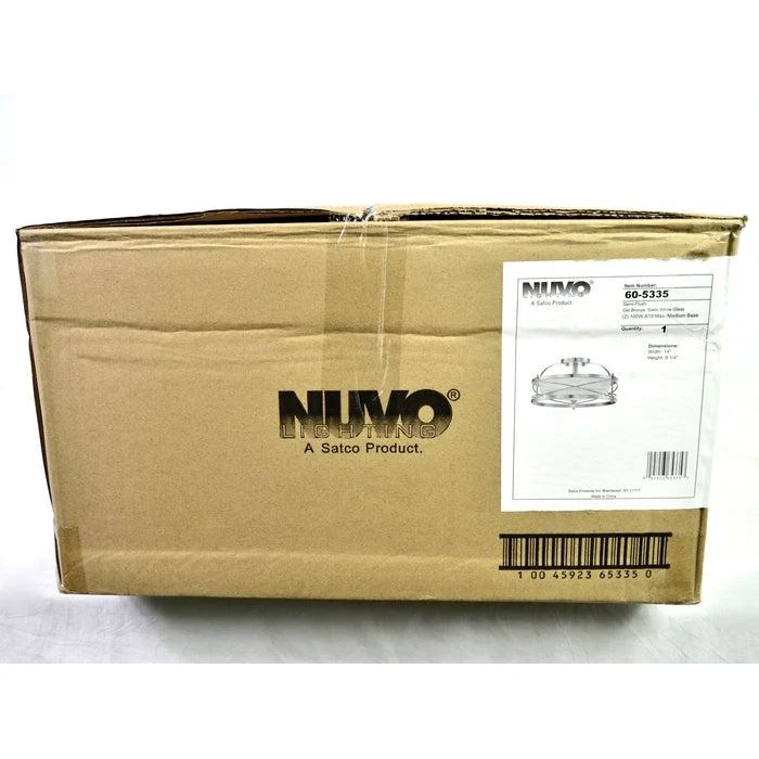 NUVO 60-5335 2-Light Semi Flush Light Fixture - Image 5