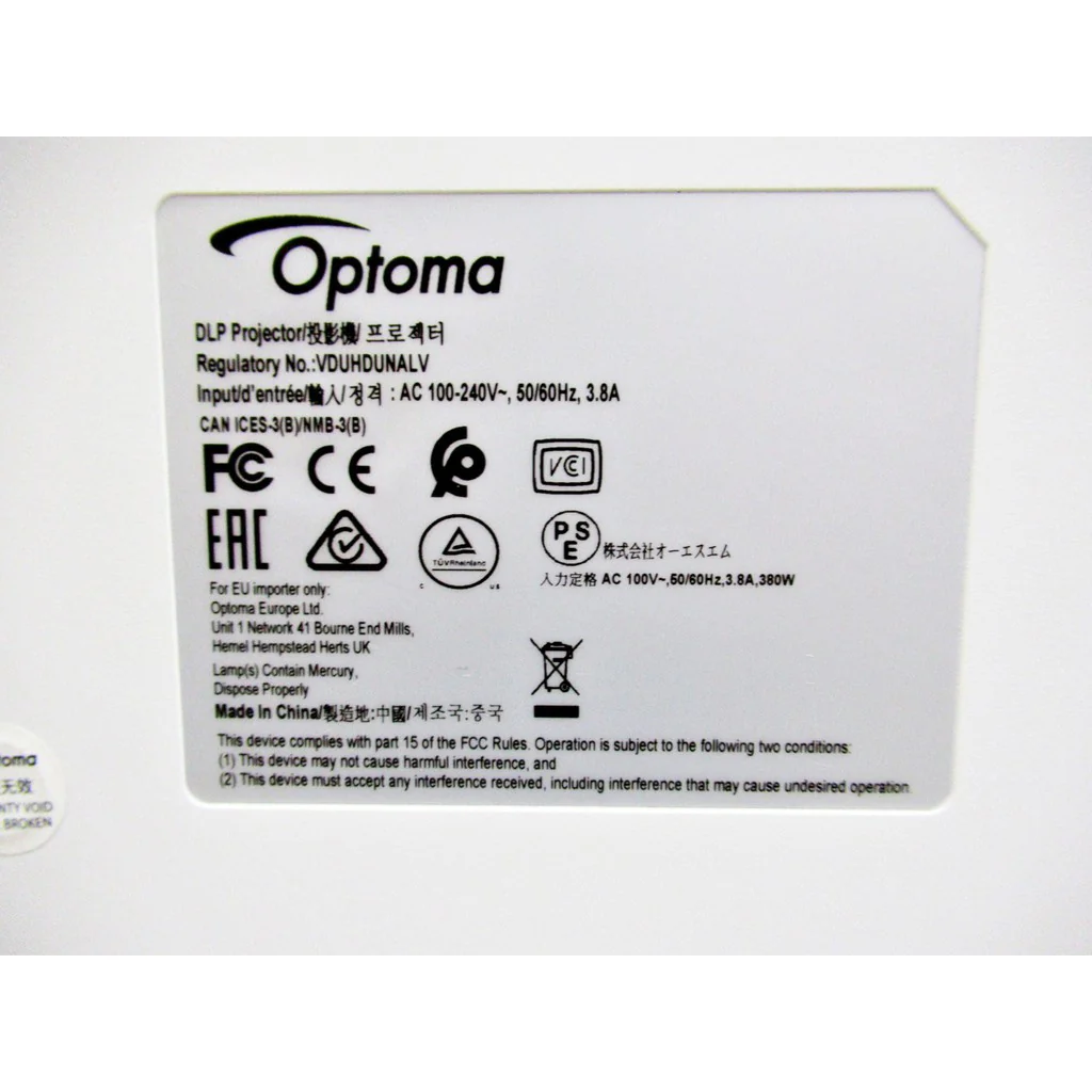 Optoma UHD52ALV True 4K UHD Smart Projector - Image 3