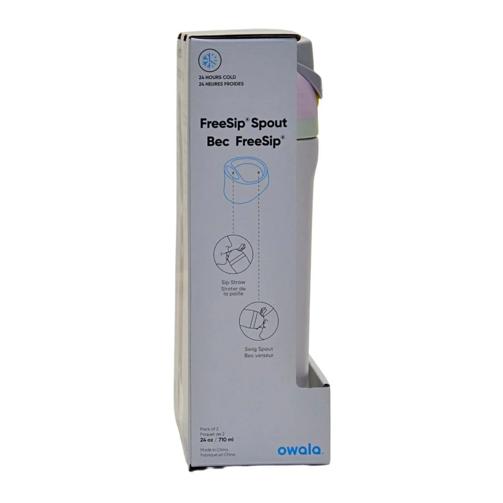 Owala Free-Sip Insulated Water Bottle 710ml - 2 Pack - Image 5