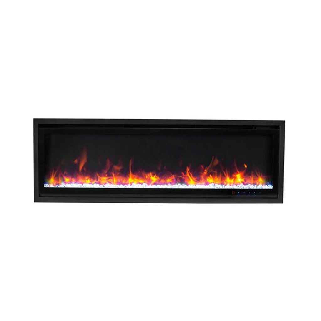 Paramount Kennedy II 139.7 cm (55 in.) Wall Mounted Electric Fireplace