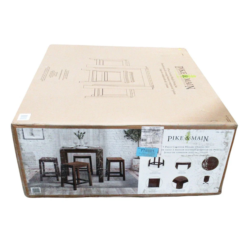 Pike & Main Benton 5pc Counter Height Dining Set - Image 4