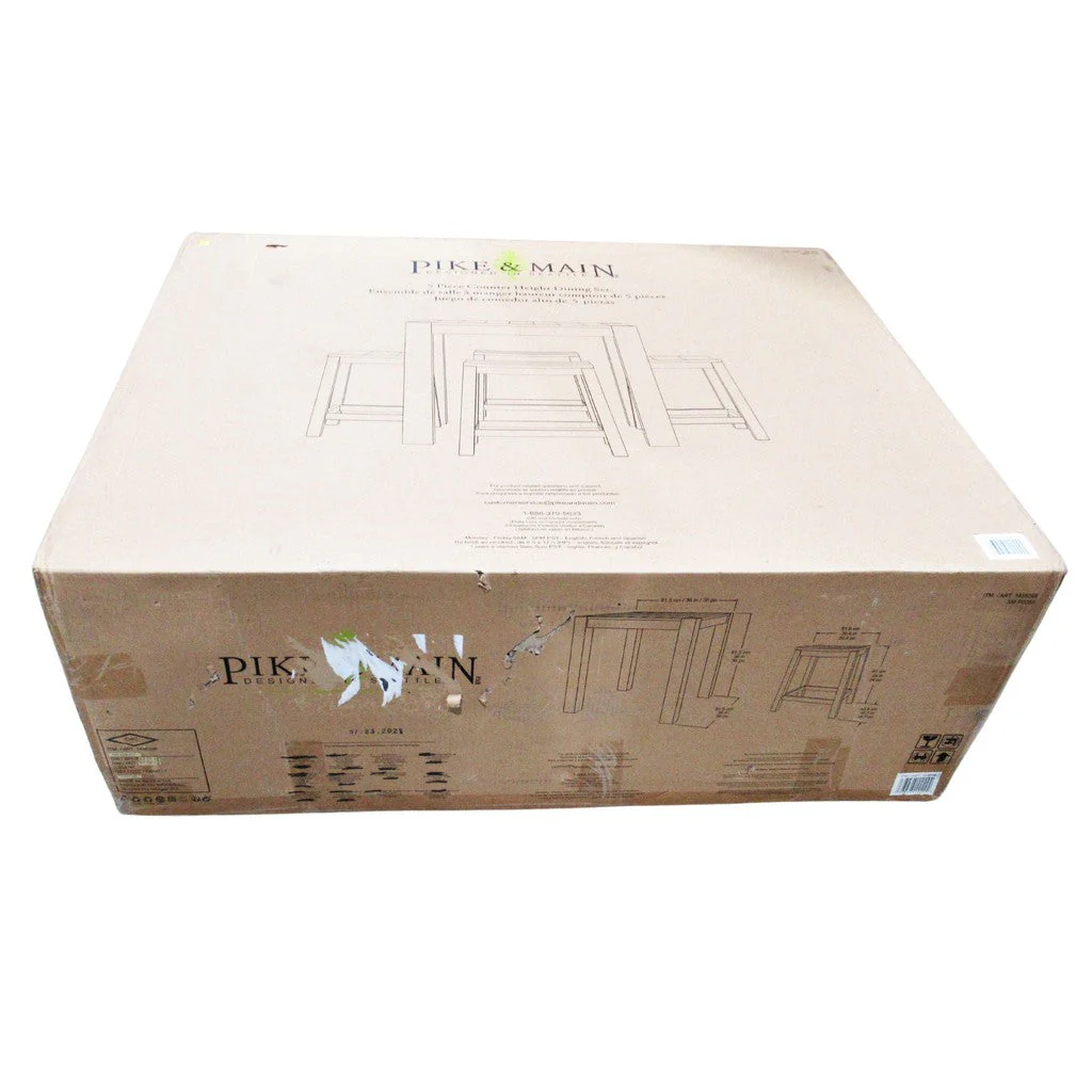 Pike & Main Benton 5pc Counter Height Dining Set - Image 6