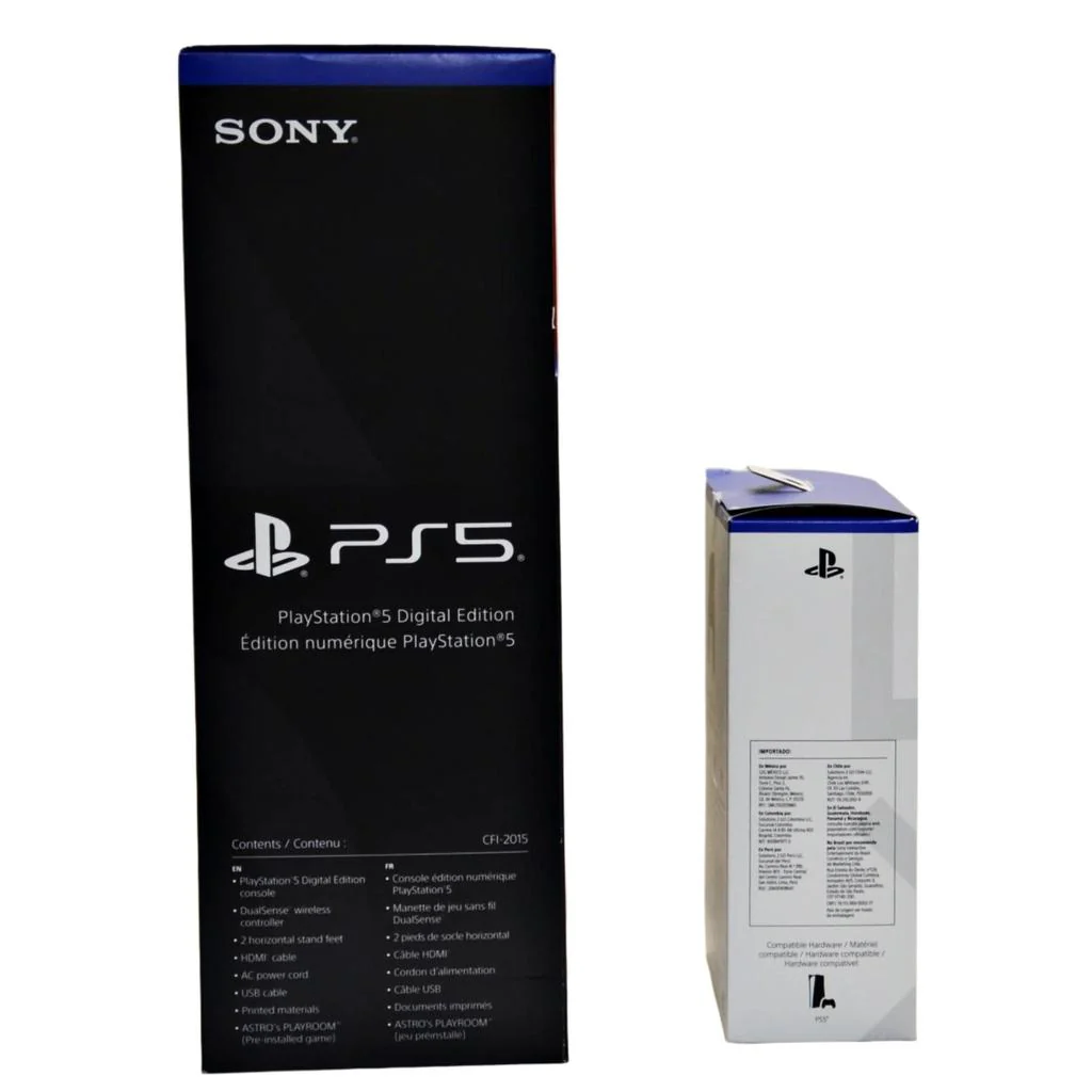 PlayStation 5 Slim Digital Console Bundle with Midnight Black DualSense Wireless Controller - Image 5