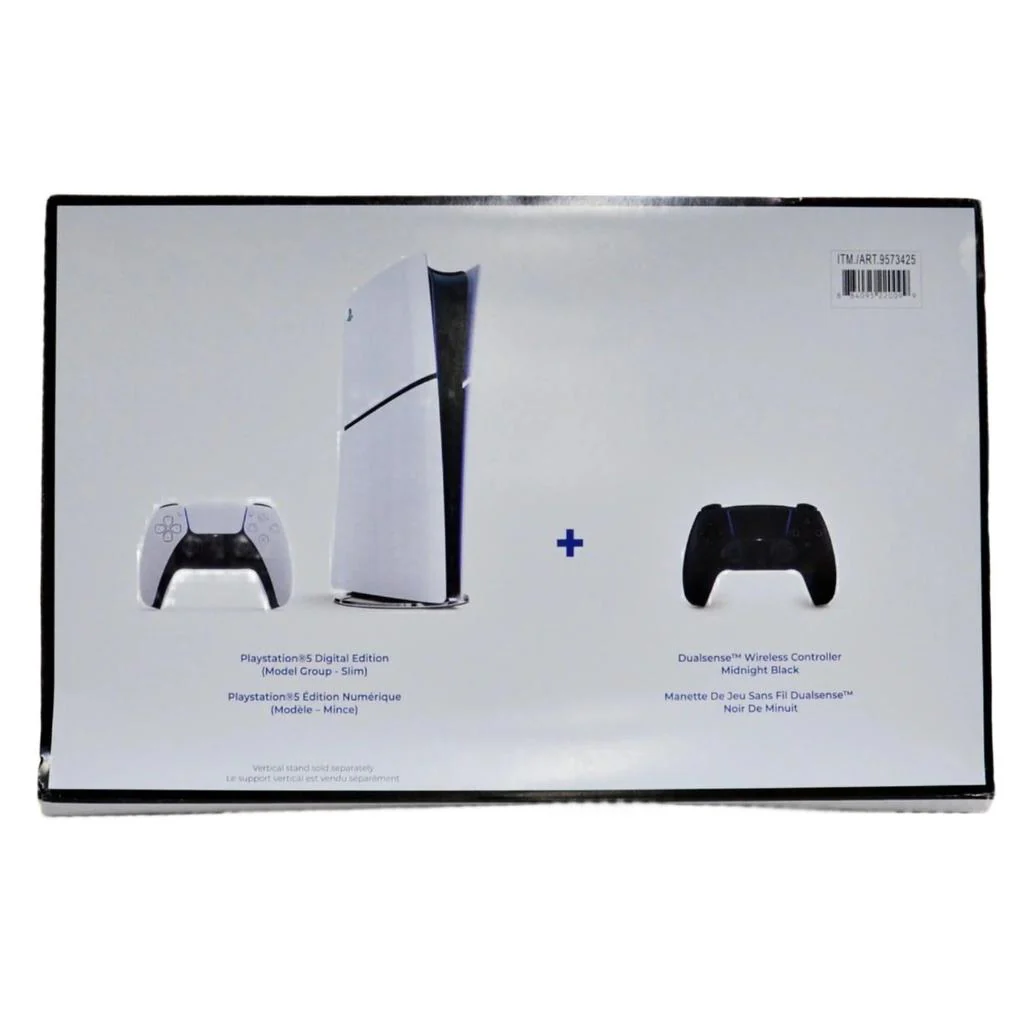 PlayStation 5 Slim Digital Console Bundle with Midnight Black DualSense Wireless Controller - Image 6