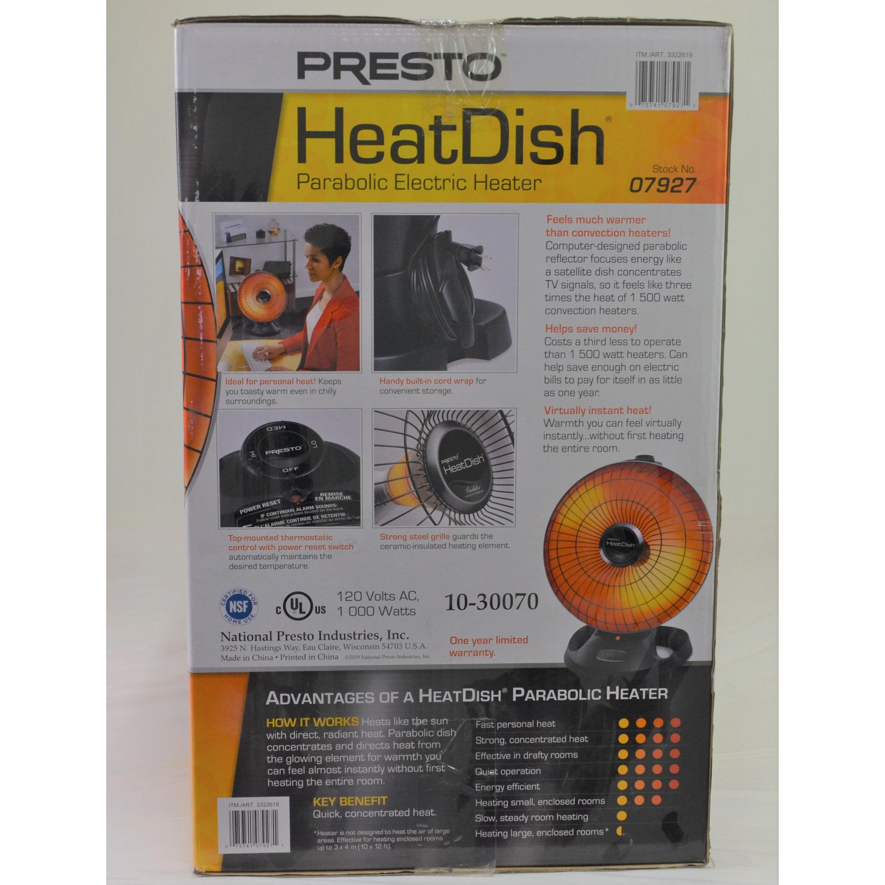 Presto Heat Dish (Non Tilt) - Image 6