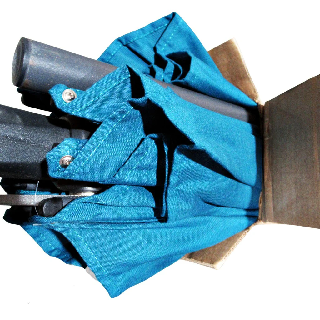 Proshade 10ft Auto Tilt Aluminum Patio Umbrella Peacock - Image 3