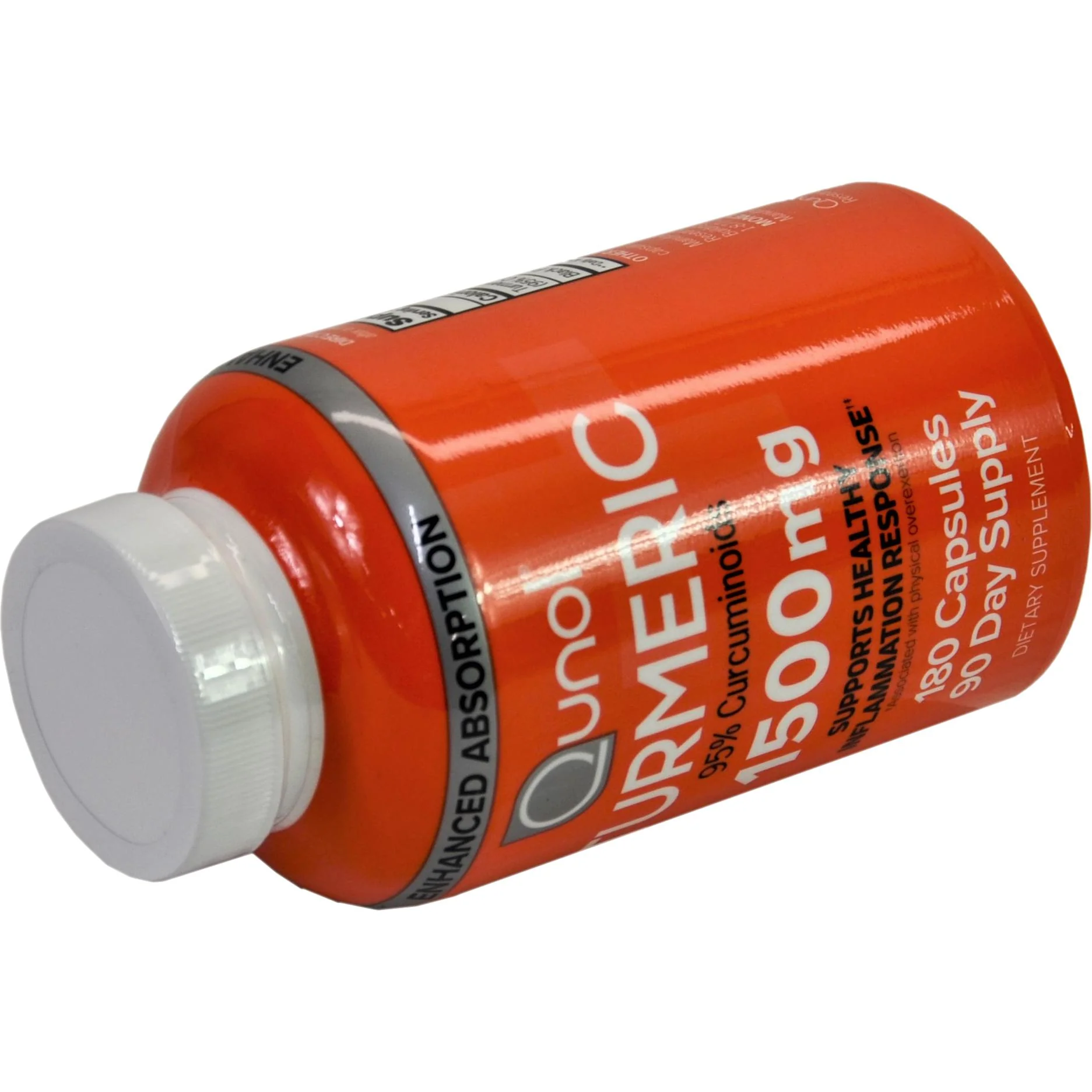 Qunol 1500mg Turmeric 180 Capsules - Image 4