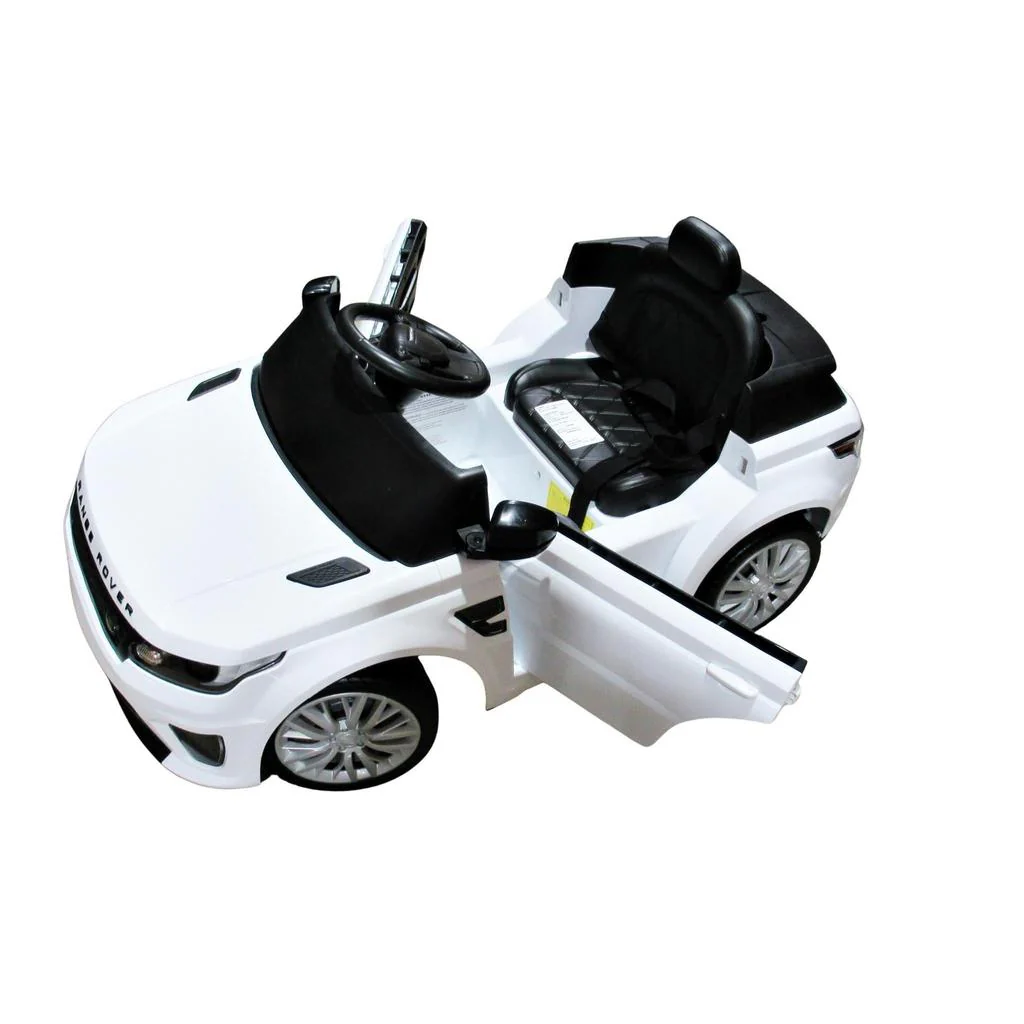 Range Rover Powered Ride-On Cars 12V White - Image 3