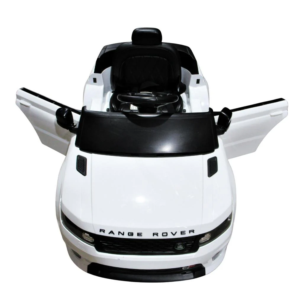 Range Rover Powered Ride-On Cars 12V White - Image 4