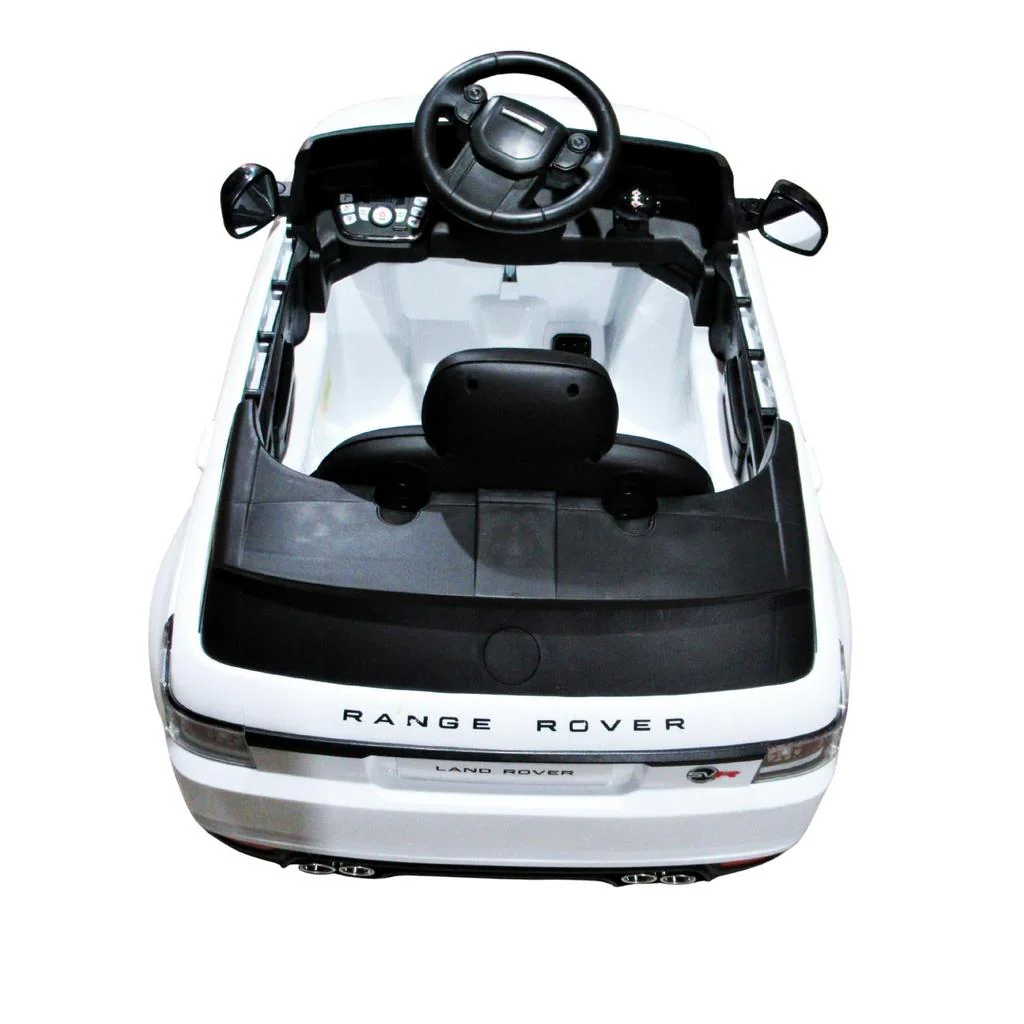 Range Rover Powered Ride-On Cars 12V White - Image 5