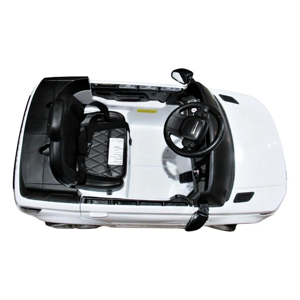 Range Rover Powered Ride-On Cars 12V White - Image 6