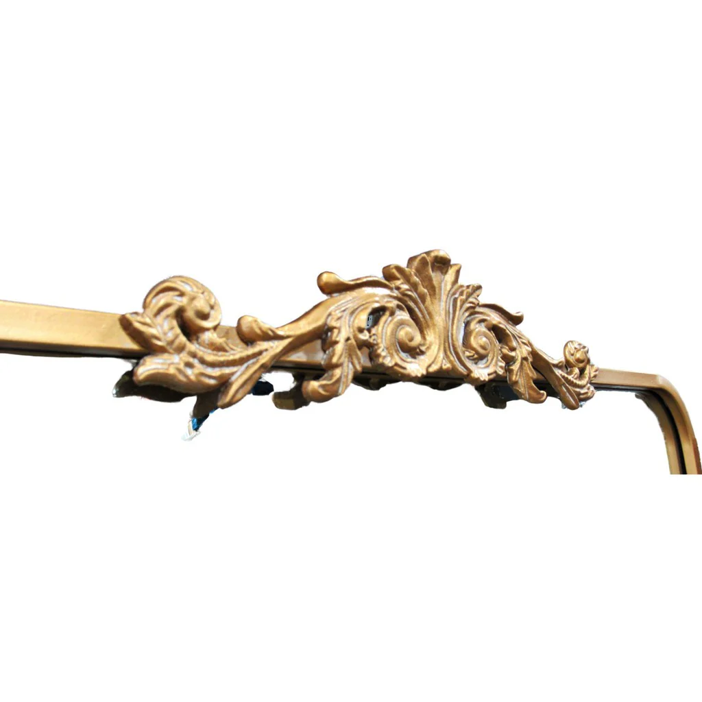 Ravena Floor Mirror Gold Used - Image 3