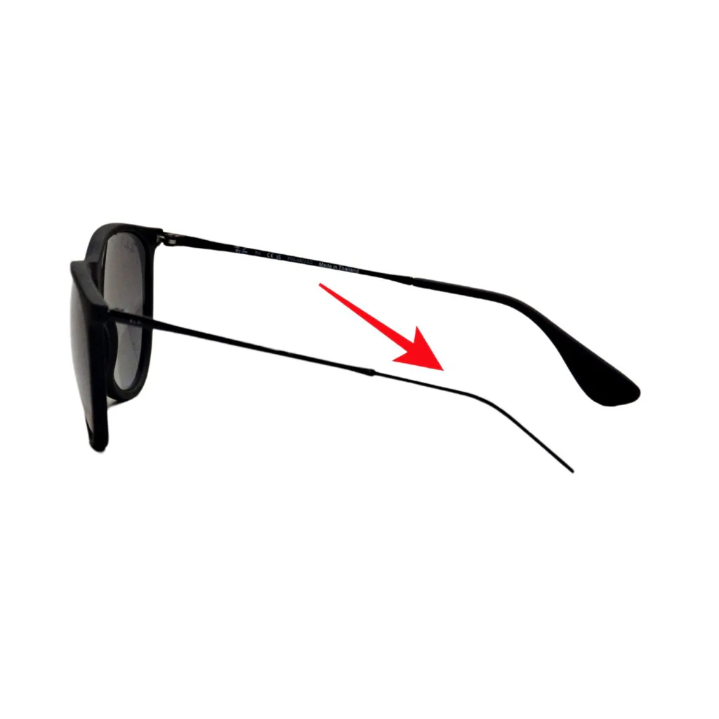 Ray-Ban Women's Gradient Erika RB4171-622-T3 54-18 Black Round Sunglasses - Image 4