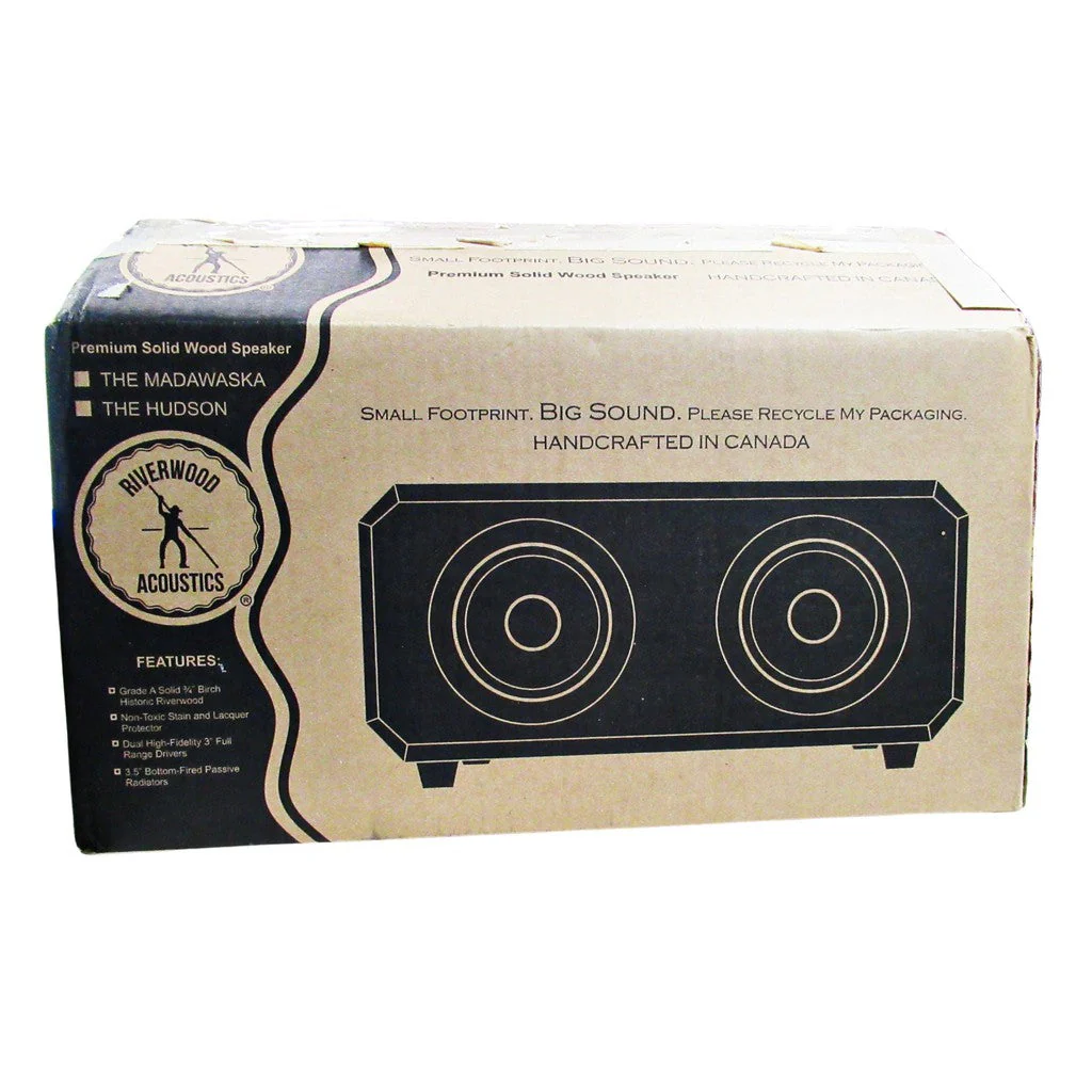 Riverwood Acoustics Hudson Premium Solid Wood Bluetooth Speaker - Image 11
