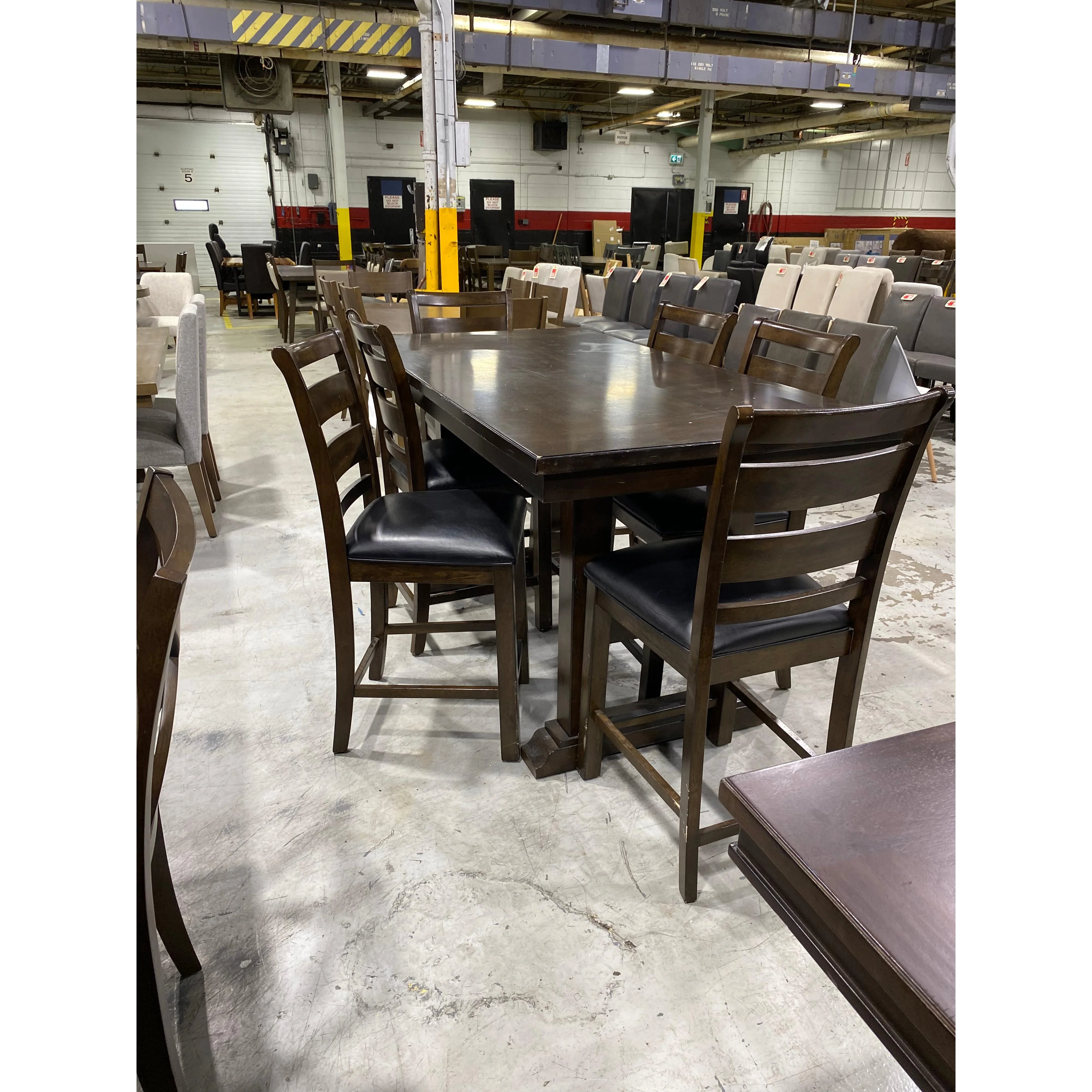 Samson 7 Piece Counter Height Dining Set
