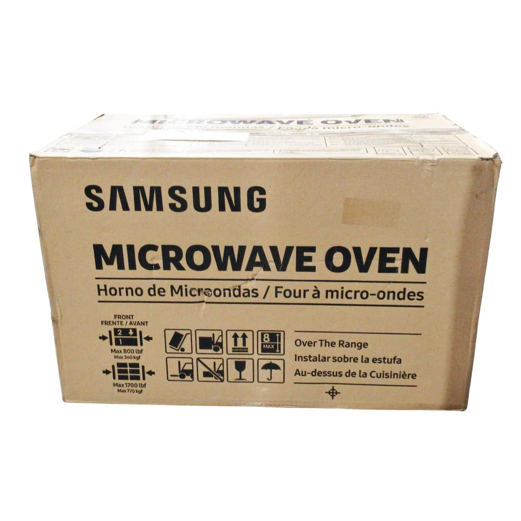 Samsung BESPOKE 2.1 cu. ft. Stainless Steel Over the Range Microwave  400 CFM - Image 4