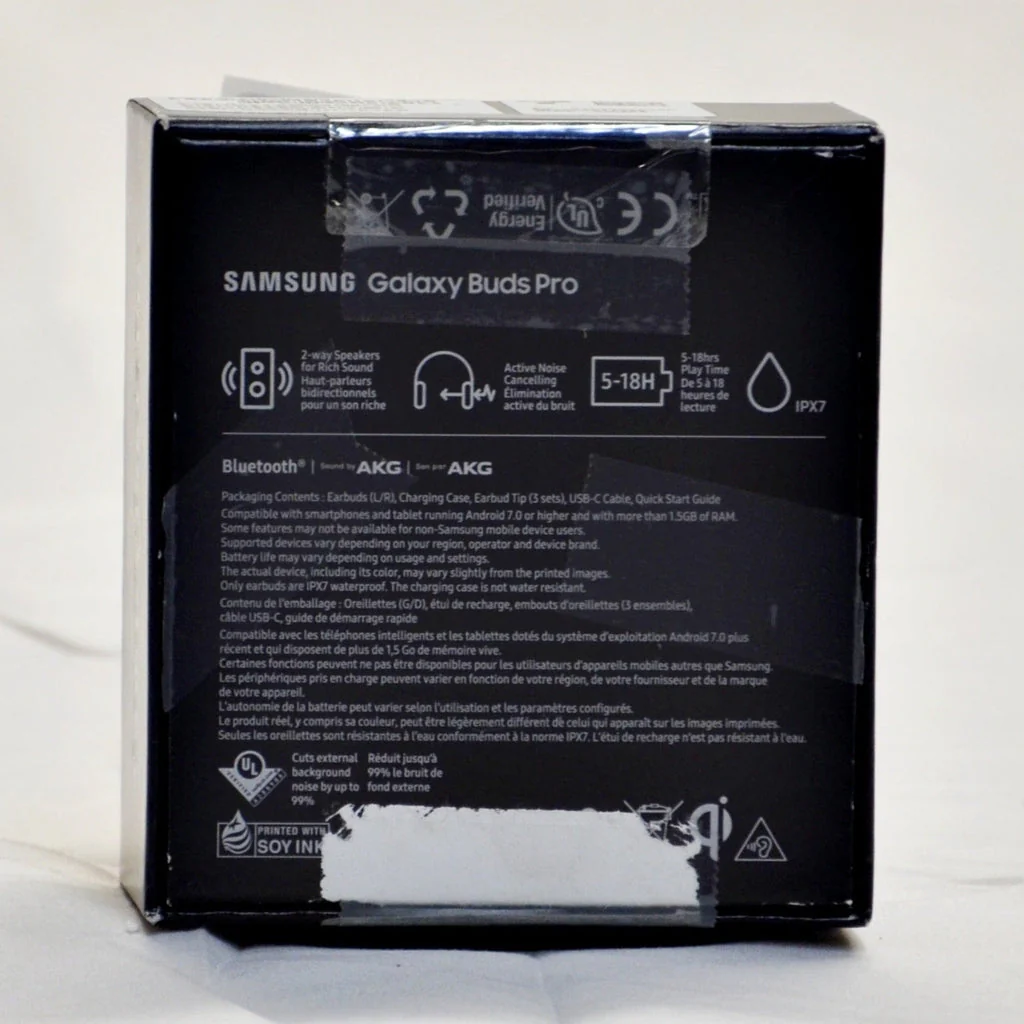Samsung Galaxy Buds Pro True Wireless In-Ear Earbuds - Black - Image 3
