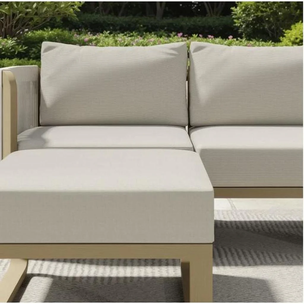 Santiago 4-piece Patio Sectional Conversation Set - Image 2