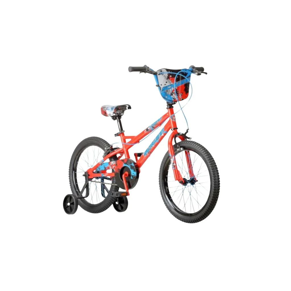 Schwinn Firehawk Boy's Bike, 18-inch wheel, training wheels Red