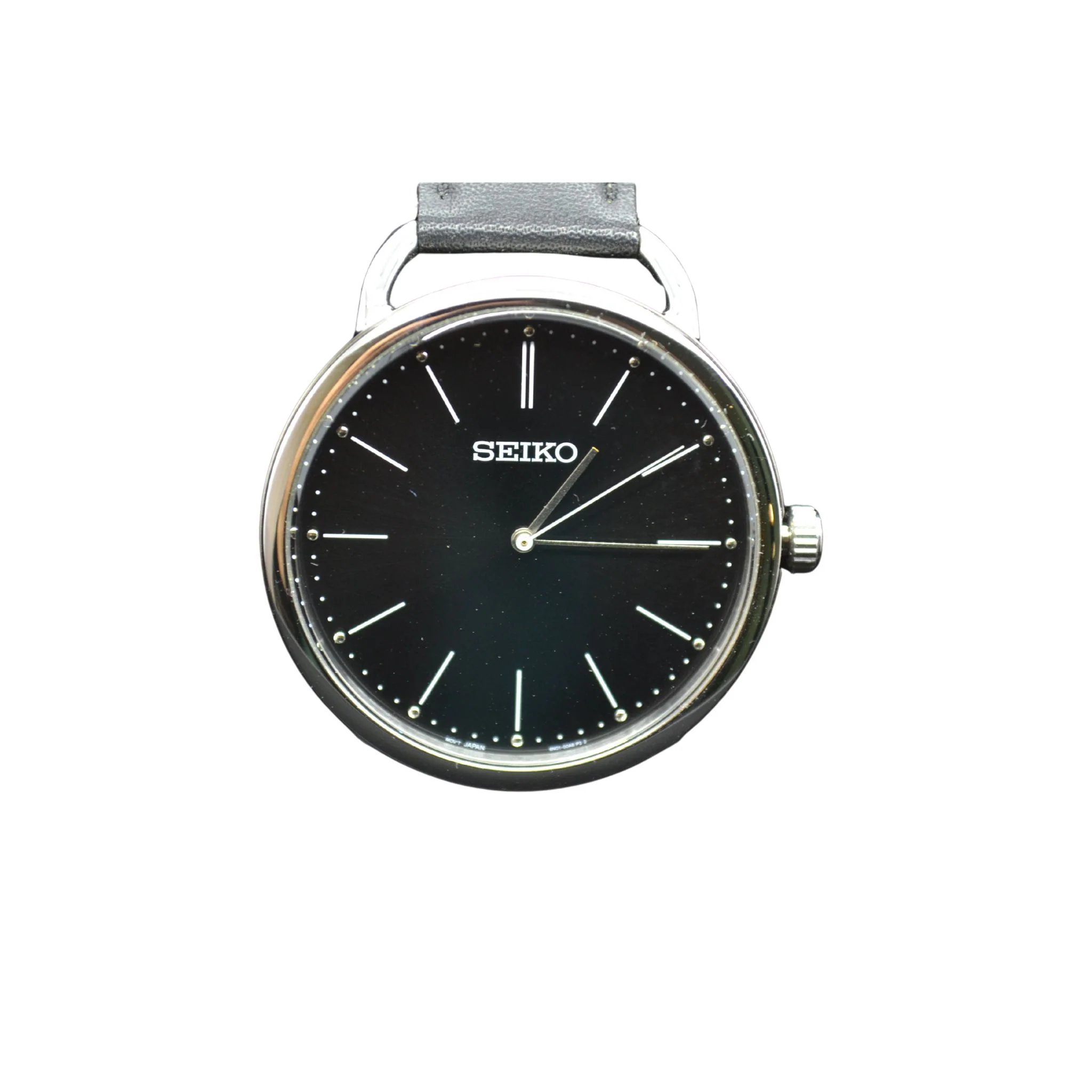 Seiko Men’s Black Dial SUR233P1 Modern Dress Watch