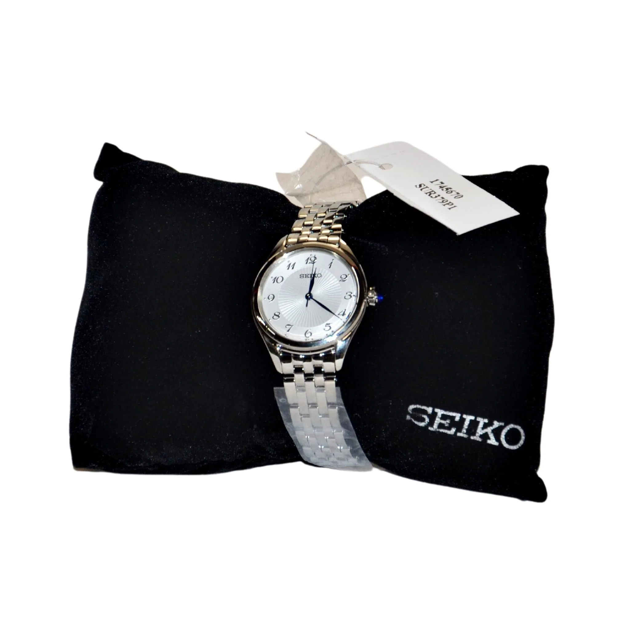 SEIKO Core Quartz Ladies Watch SUR379P1 Silver Tone - Image 3